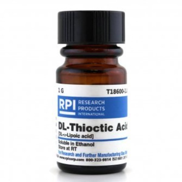 Rpi DL-Thioctic Acid, 1 G T18600-1.0